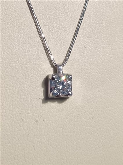 Collar Gilma Gioielleria  Mujer in Oro Diamante 0.45 Ct COOR-149-286 - COOR-149-286